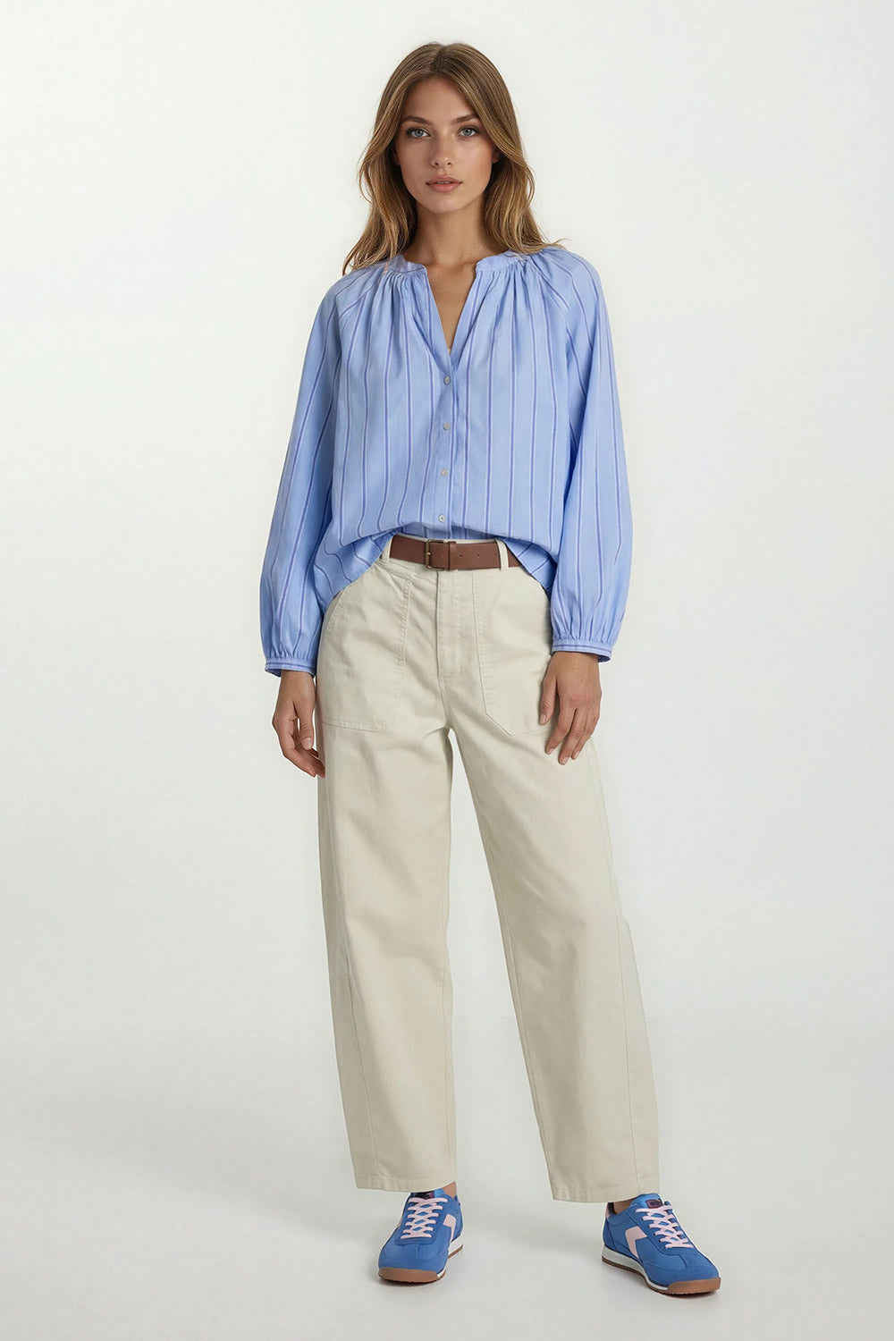 Pantalon ballon beige