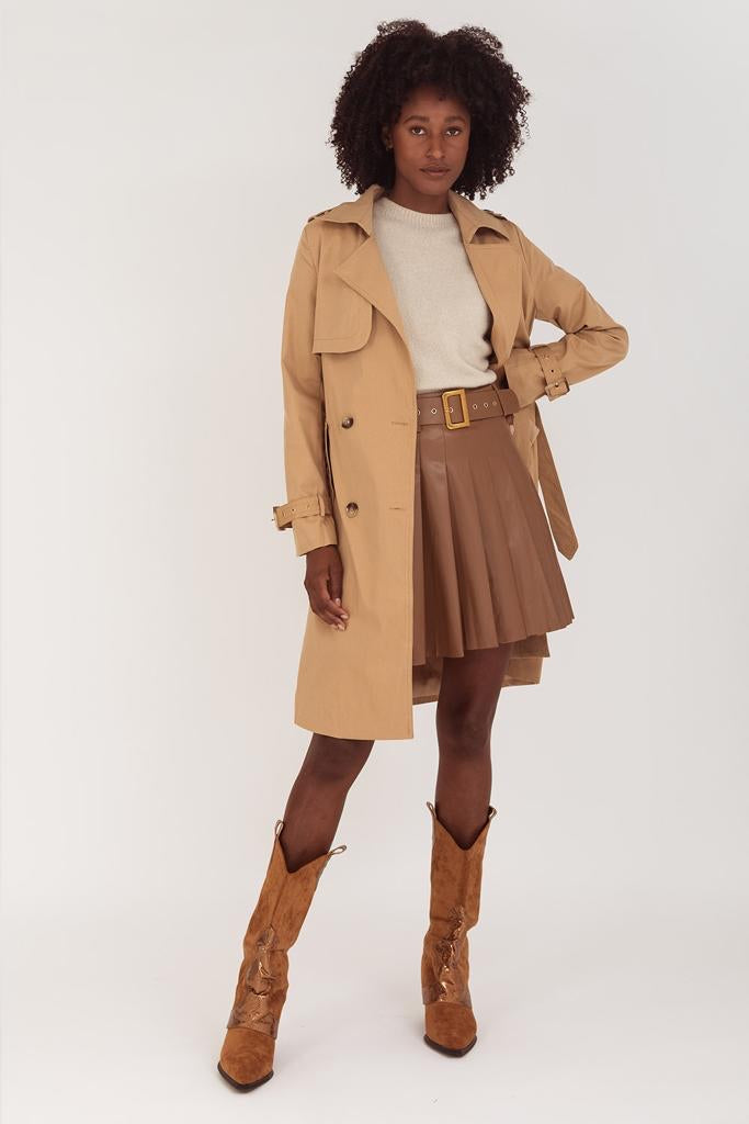Trenchcoat camel