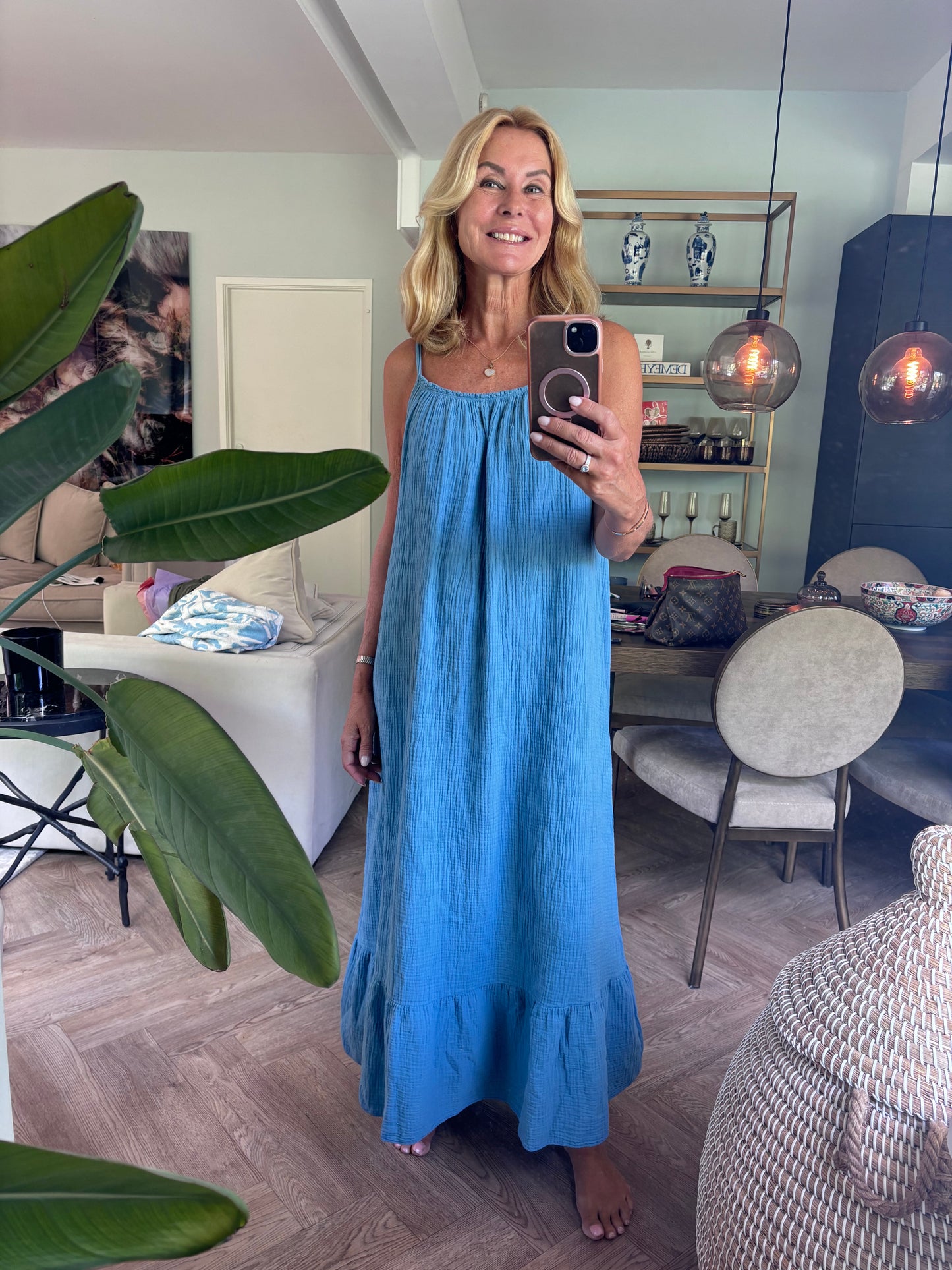 Maxi jurk jeans