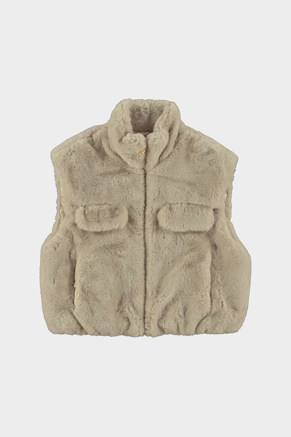 Bodywarmer fake fur