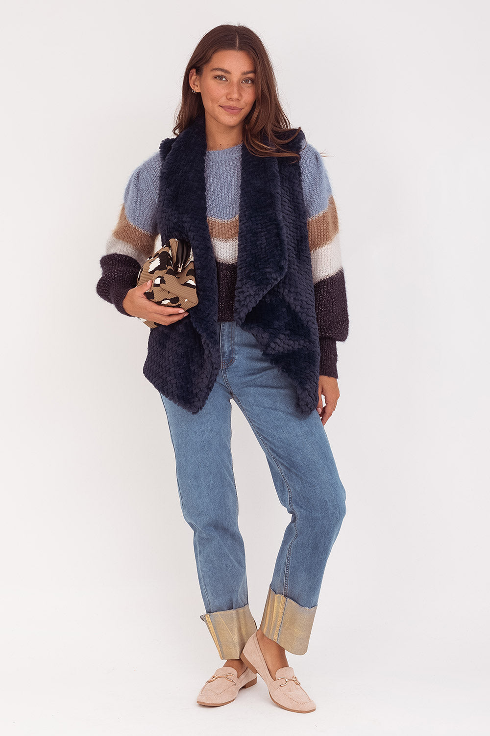 Gilet fake fur