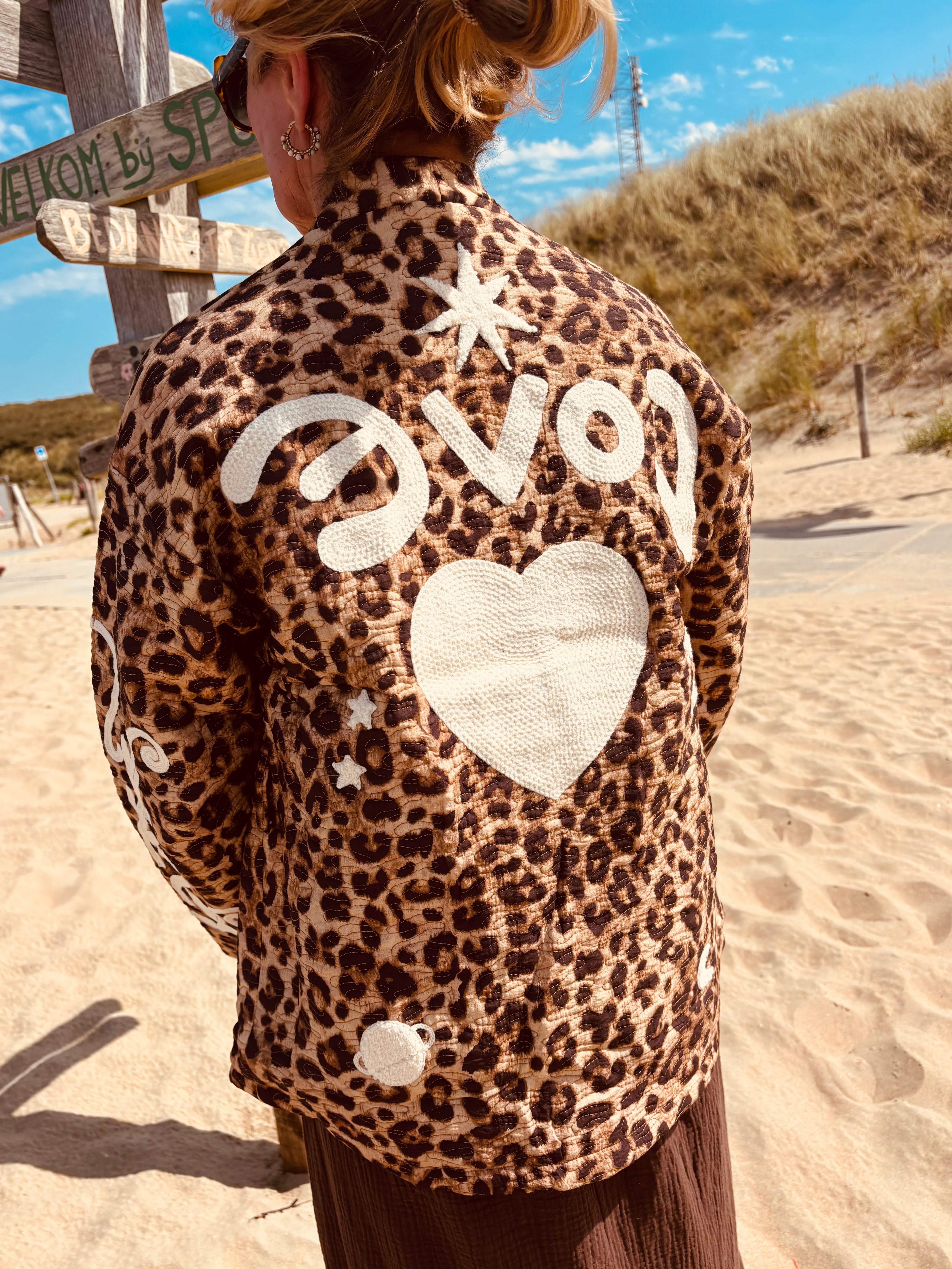 Jacket panter Love