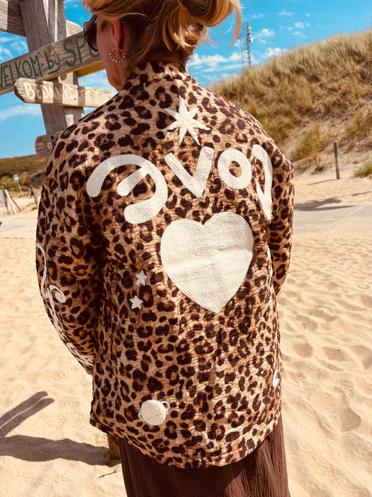 Jacket panter Love