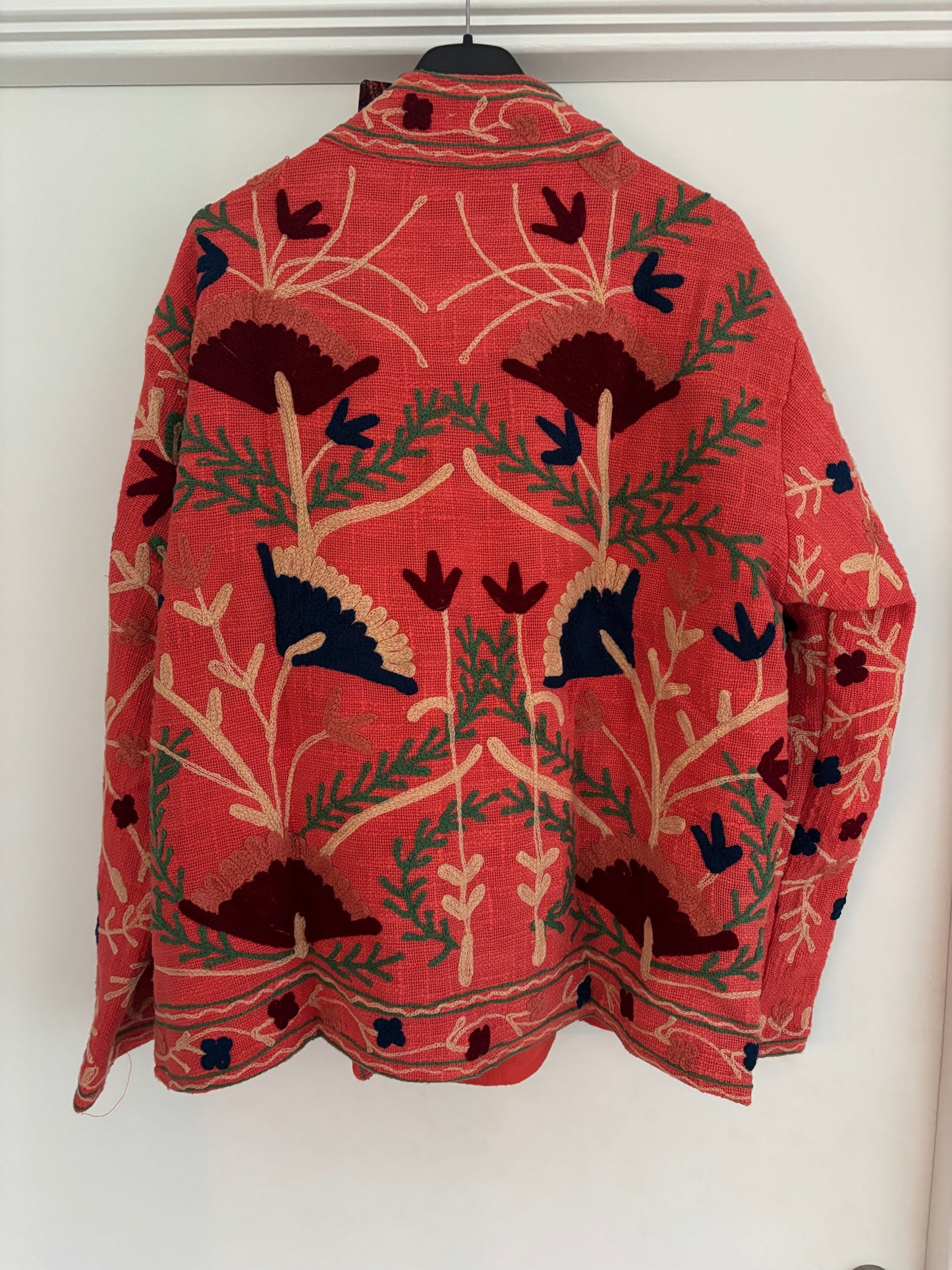 Jasje oranje geborduurd