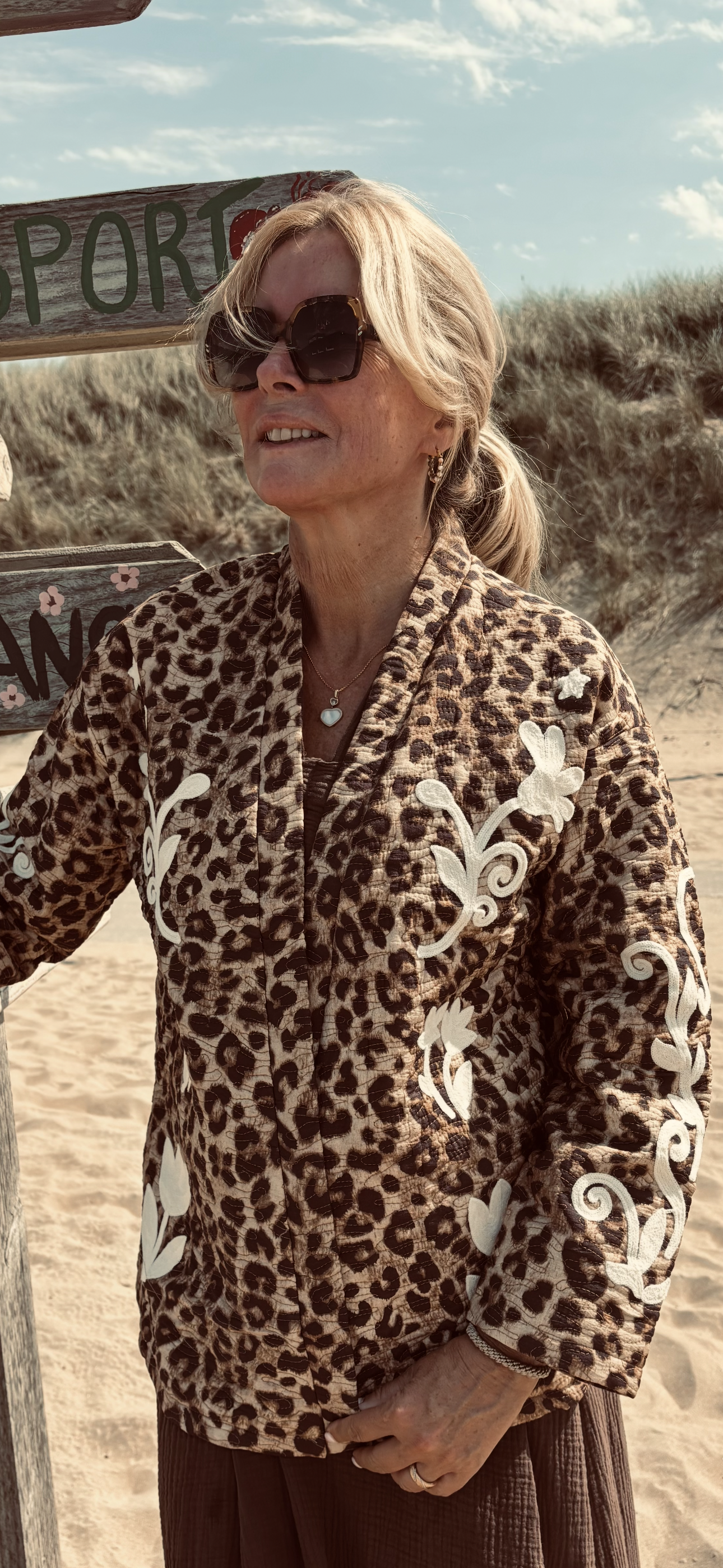 Jacket panter Love
