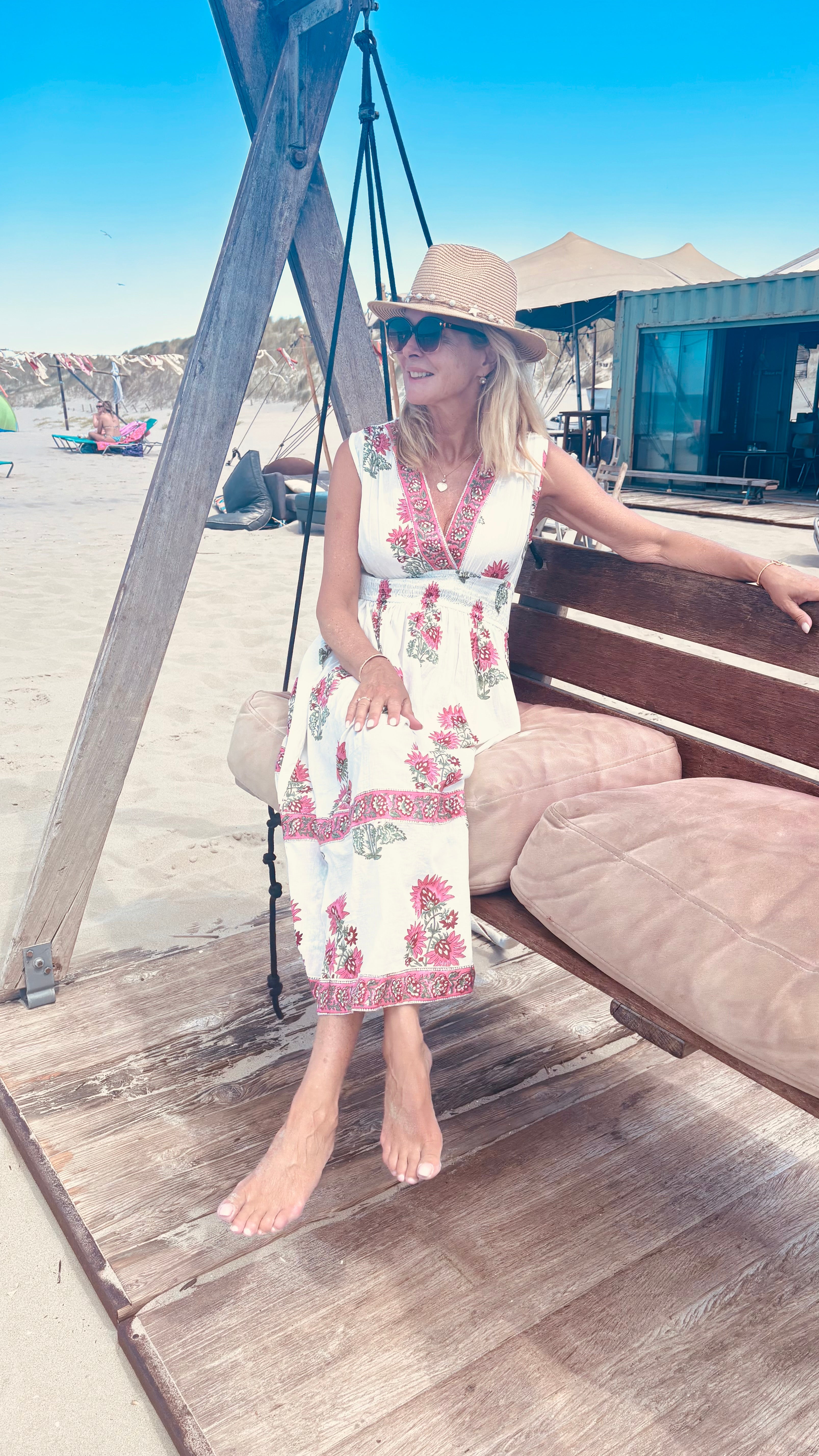 Jurk Saint Tropez fuchsia