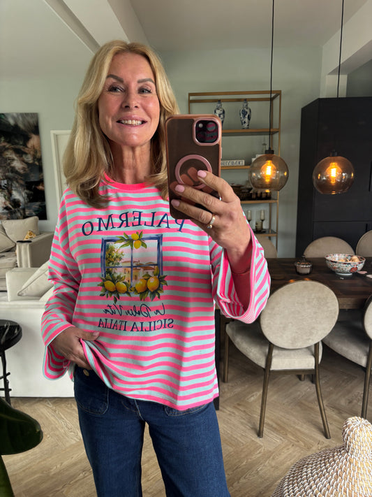 Palermo streep shirt