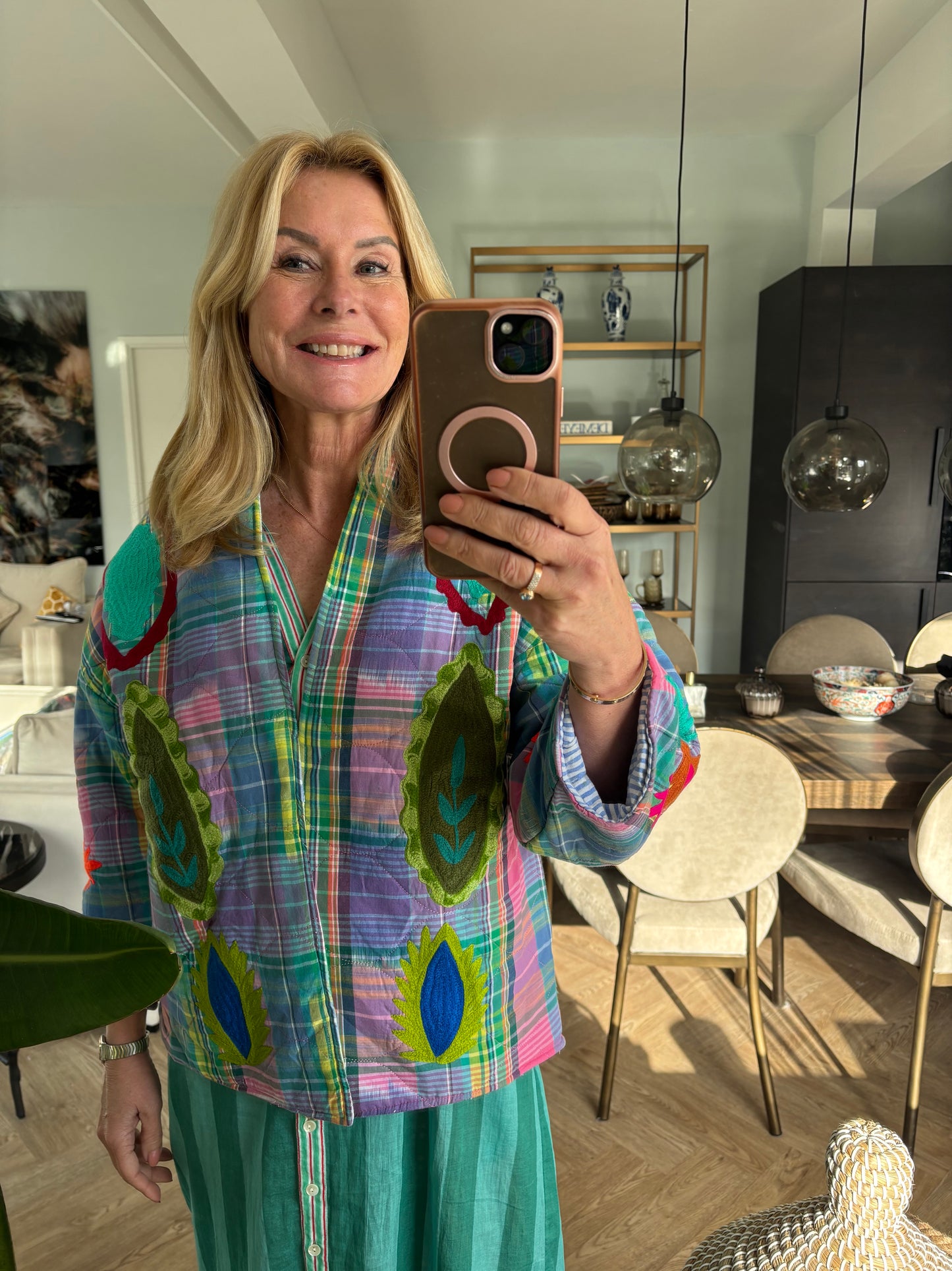 Jasje ruit print Lilly