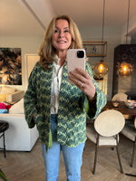 Jacket pattern lilly green