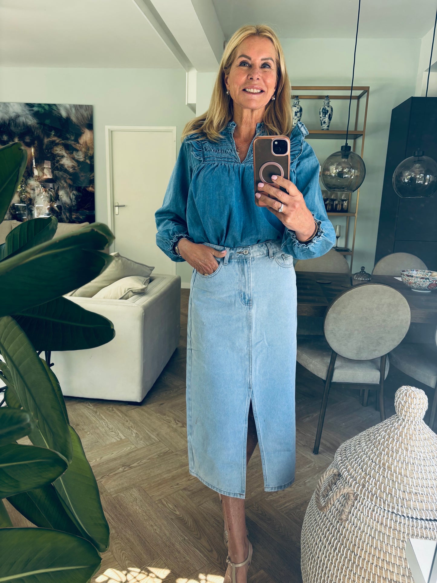 Blouse jeans roesel