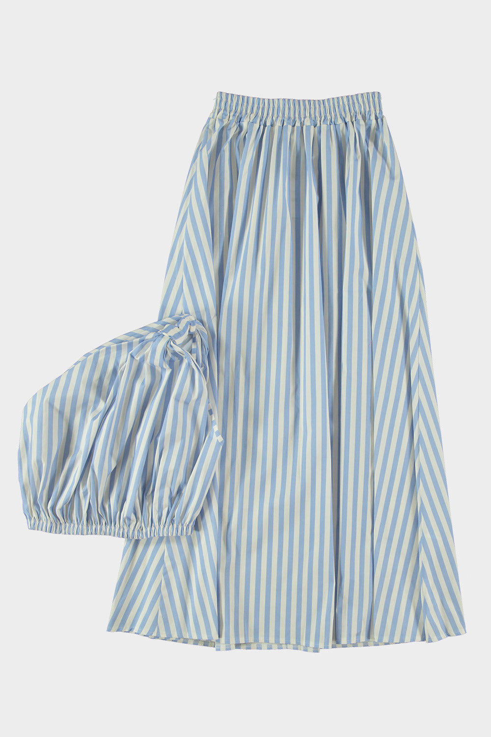 Set skirt &top stripe la mer