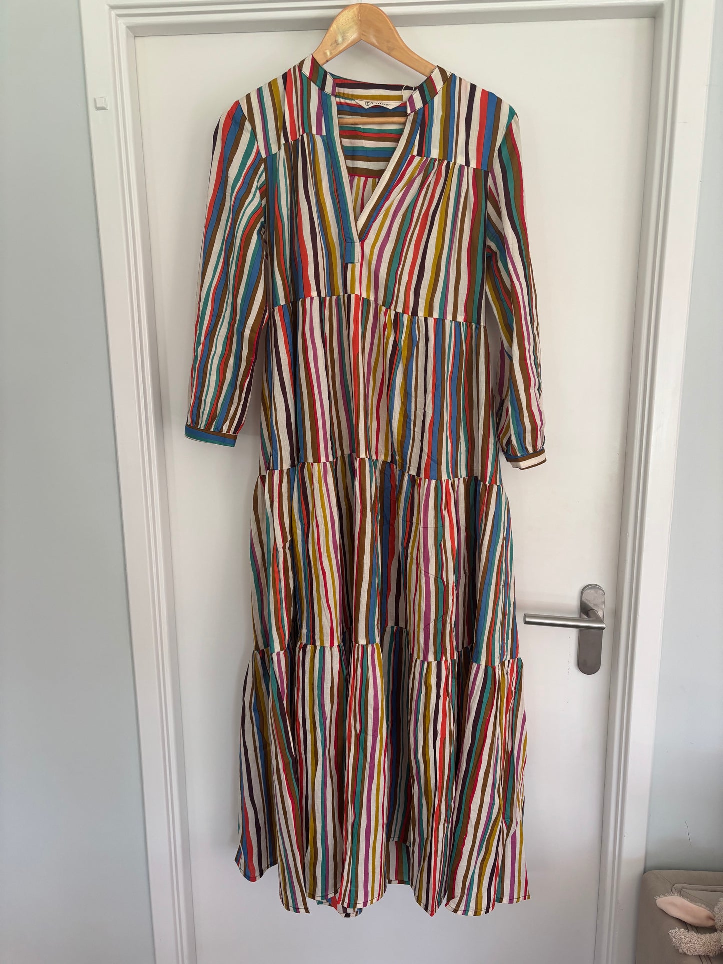 Multicolor jurk maxi