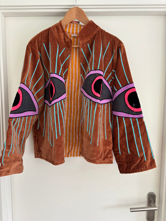 Jasje camel oog roze