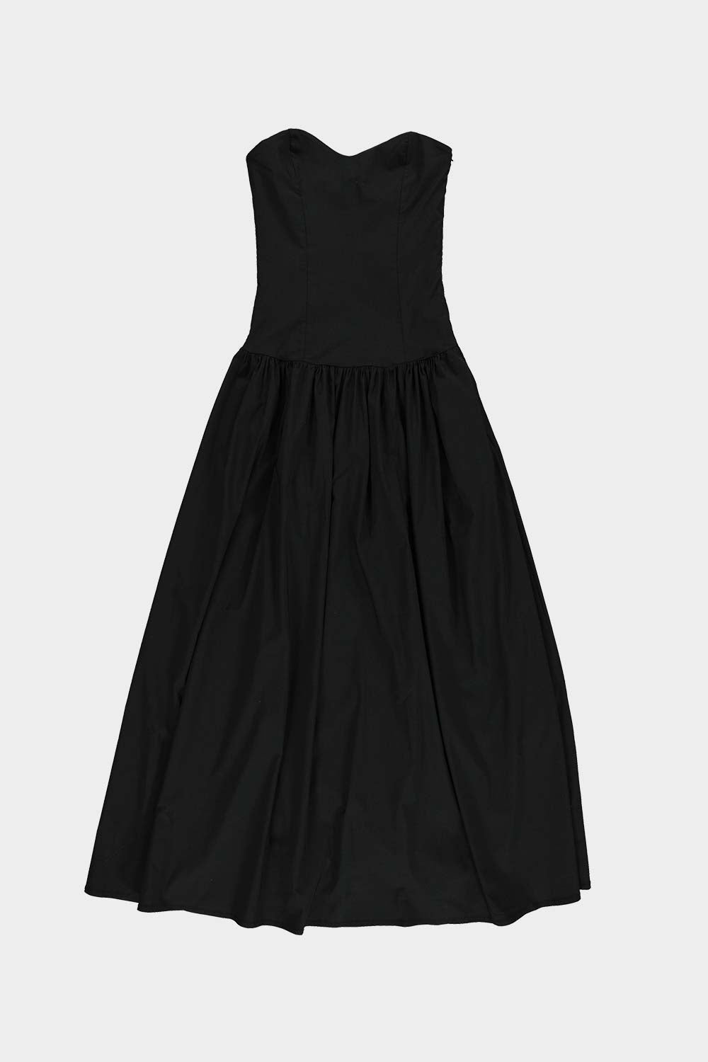 Dress strapless black