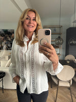 Blouse lace white