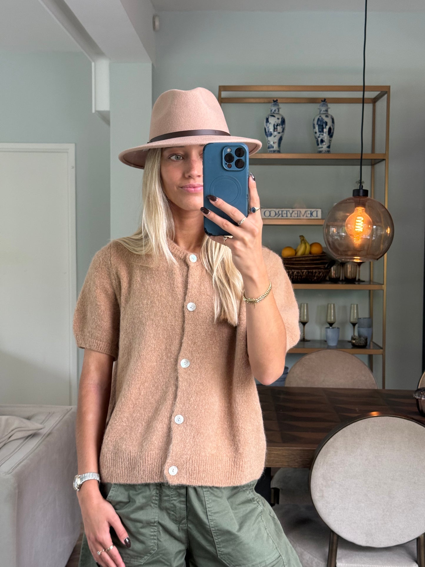 Vestje Camel Korte Mouw