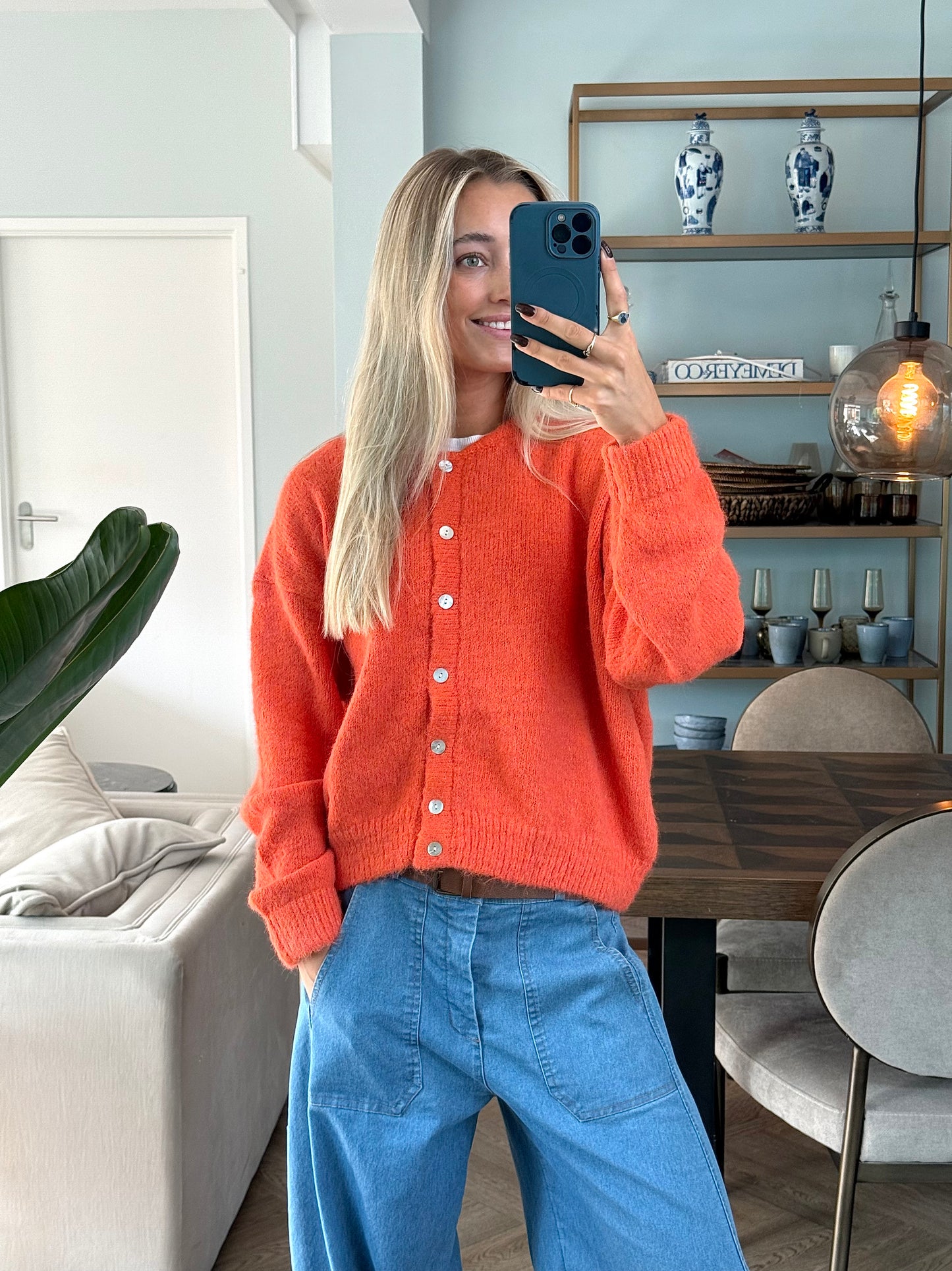 Vest Oranje Mandarin