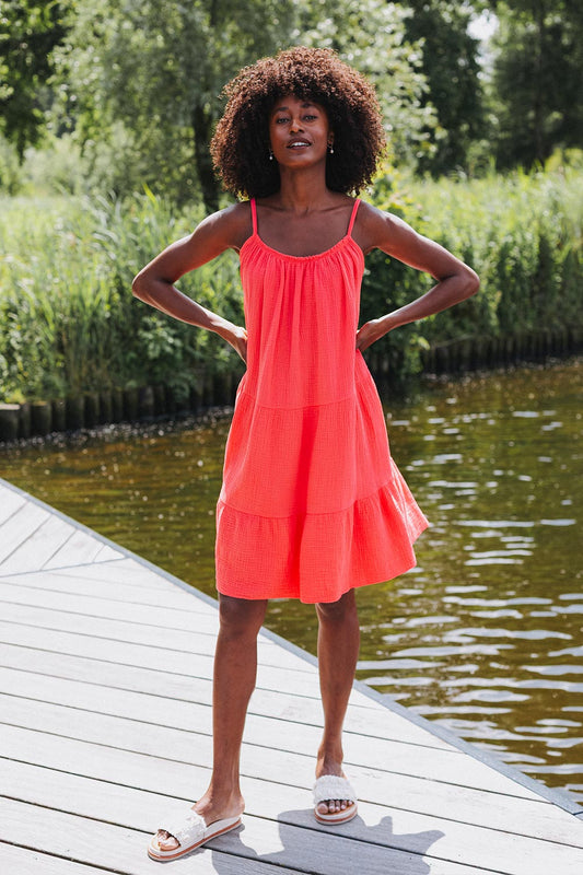 Dress coral