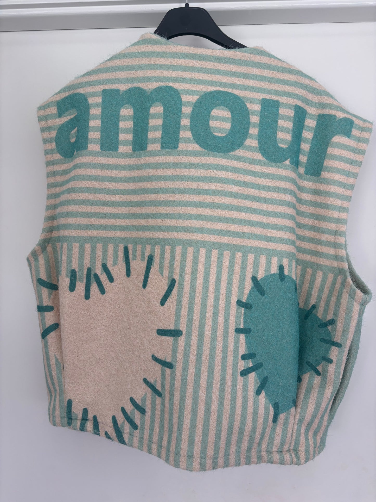 Gilet mint amour
