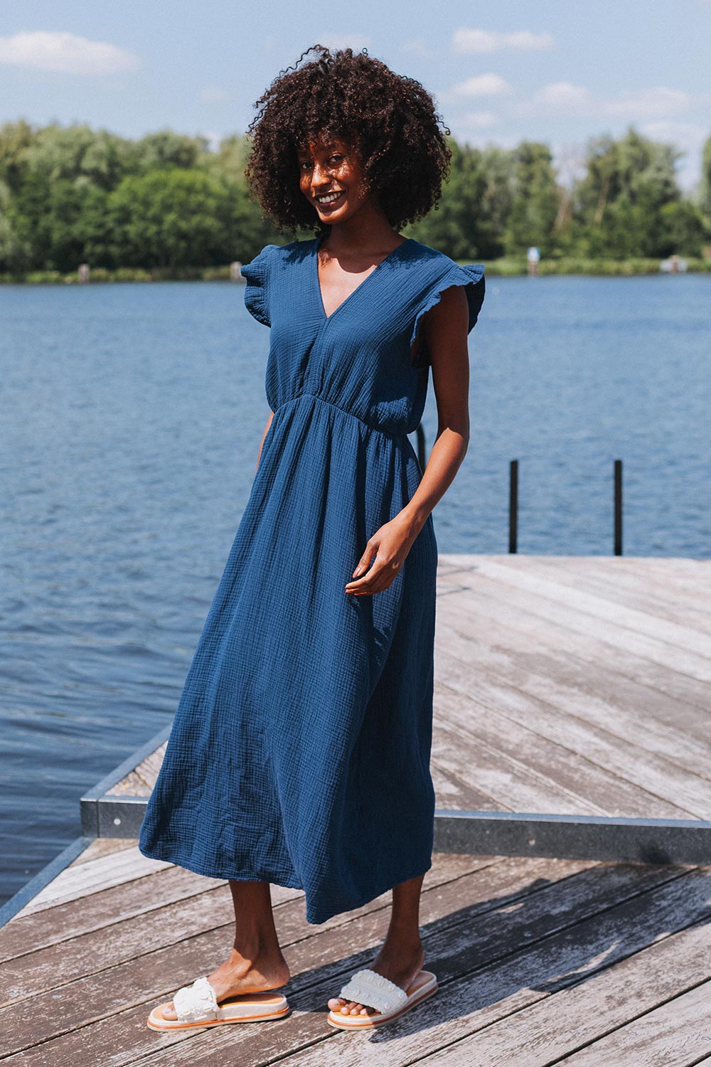 Dress roesel blue