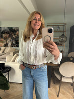 Blouse lace white