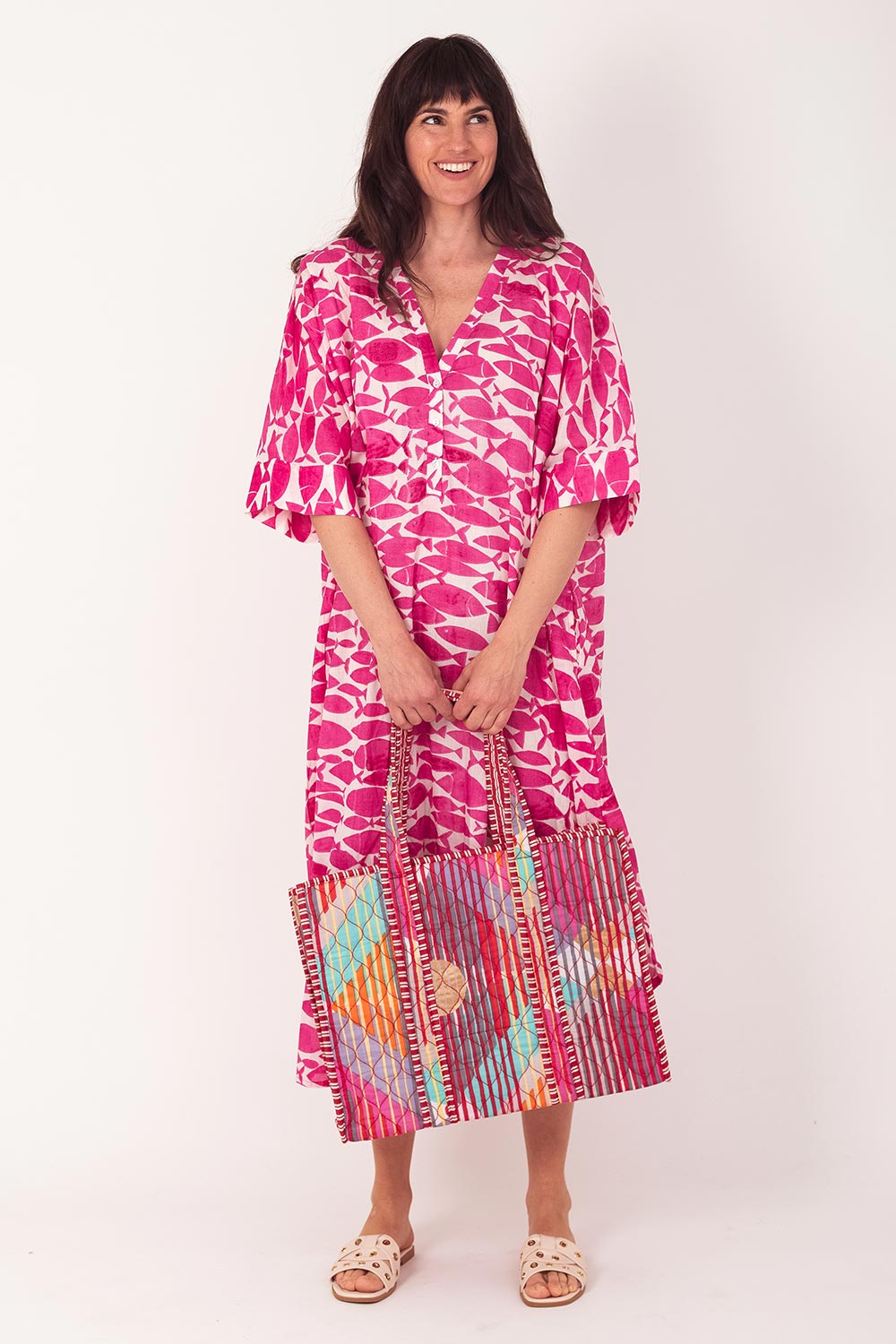 Dress fish fuchsia