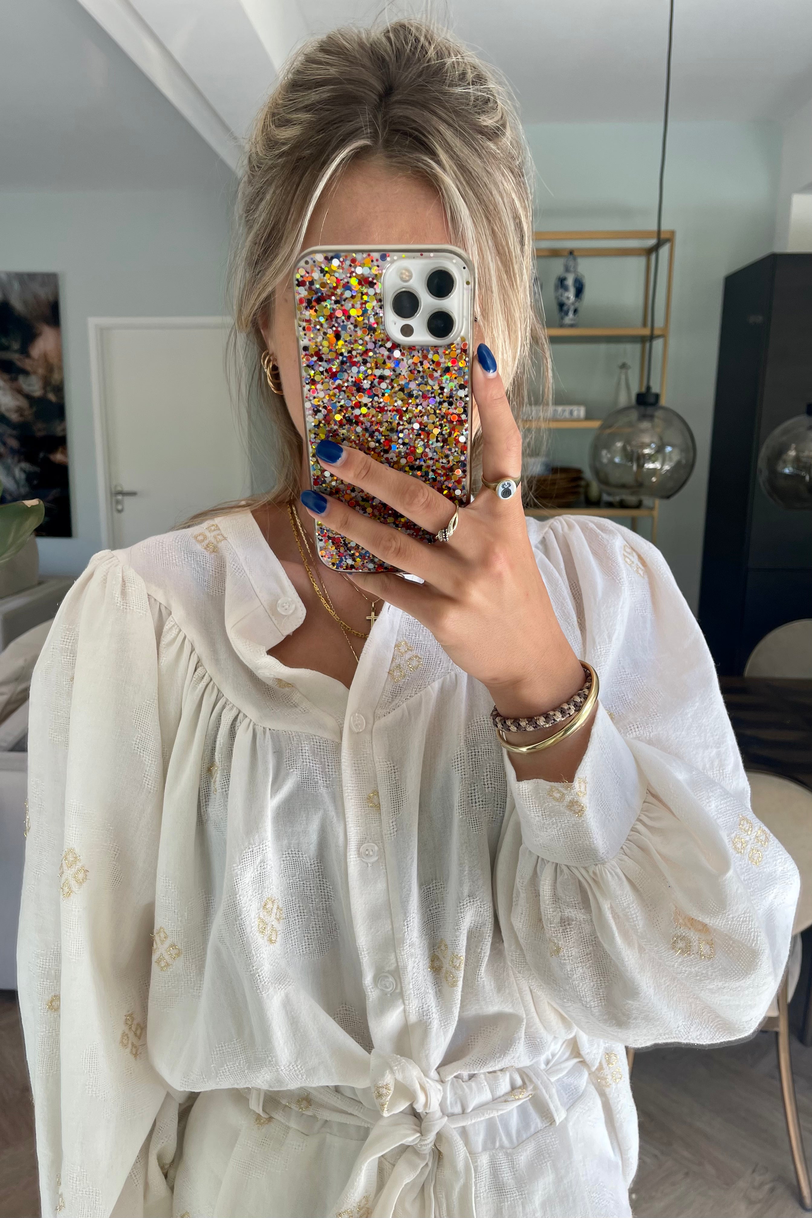 Blouse Ibiza gold